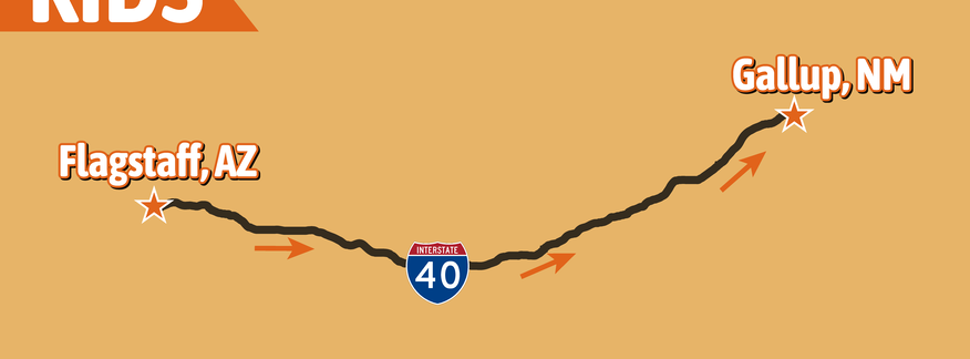 Cover for KIDS: Flagstaff to Gallup, NM